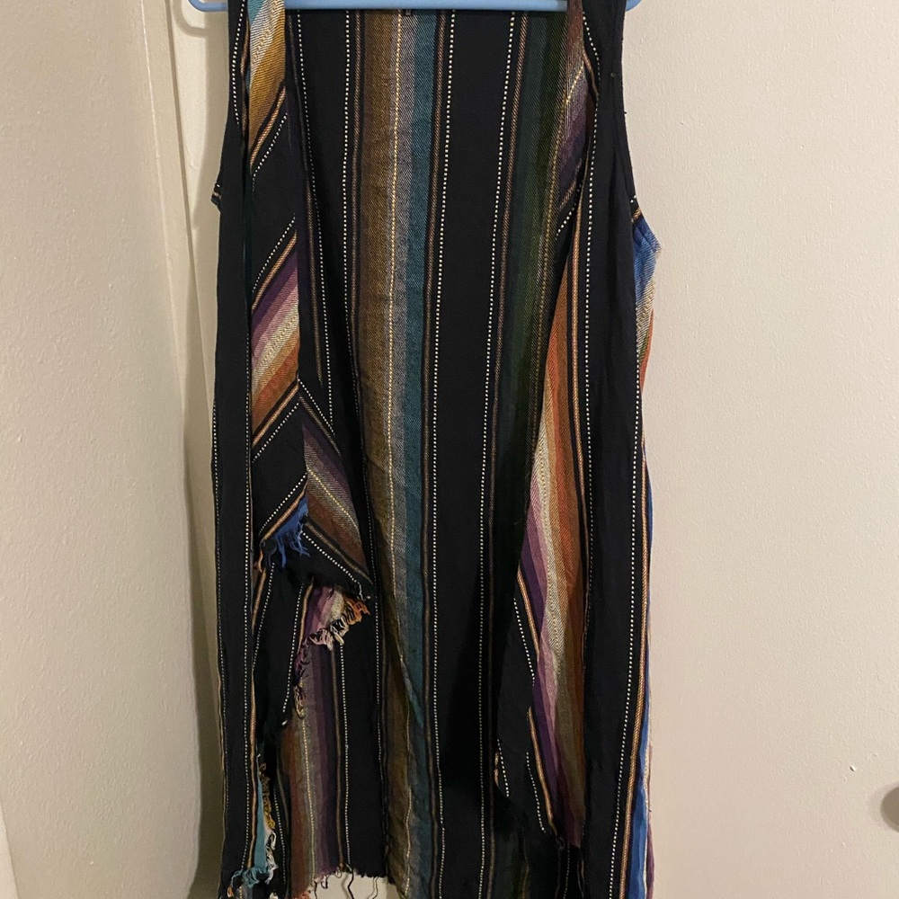 Lucky & Blessed Colorful Striped Vest
